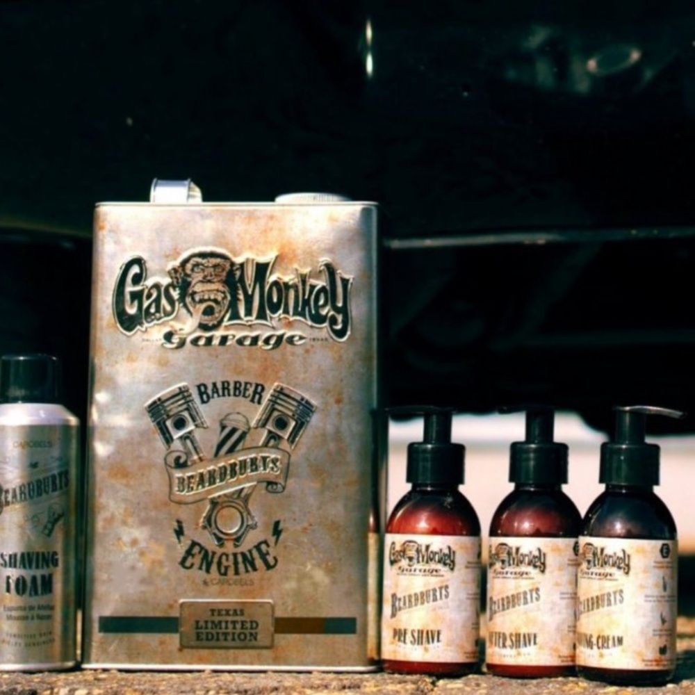 Gas Monkey Garage Beardburys Shaving Care Kit